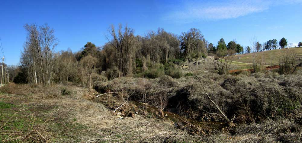 Panoramic view of Hollywood Cemetery looking toward the west